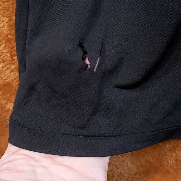 ZIMMERMANN Womens Pants Size 1 Black Wide Leg Semi Sheer Lightweight FLAWED - Picture 5 of 11